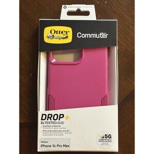 OtterBox Commuter Apple iPhone 14 Pro Max Case Into the Fuchsia Pink – New